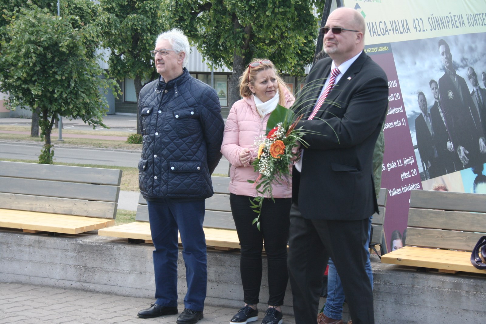 Valga - Valka linnapäevade ja loomeinimeste ühisnäituse avamine